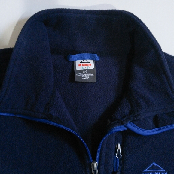 McKINLEY Fleece Half Zip Sweater Boys - Picture 3 of 4